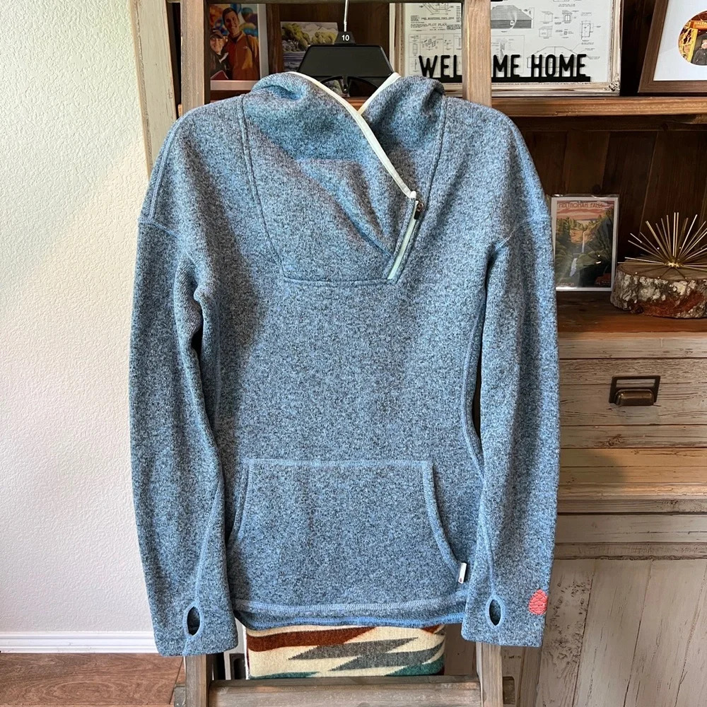 Stio women’s sweet water fleece hoodie jacket size XS